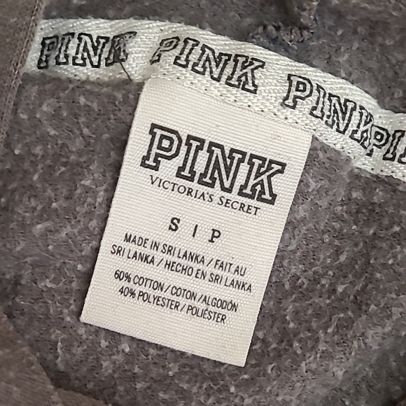 2012 Victoria's Secret PINK Logo Spellout Lightweight Pullover Sweater Womens S - Picture 15 of 16